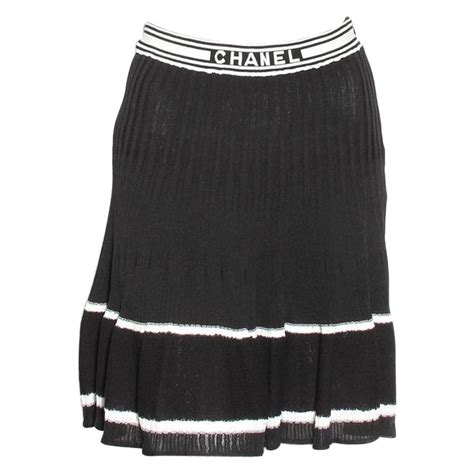 chanel tennis skirt|chanel pleated skirt.